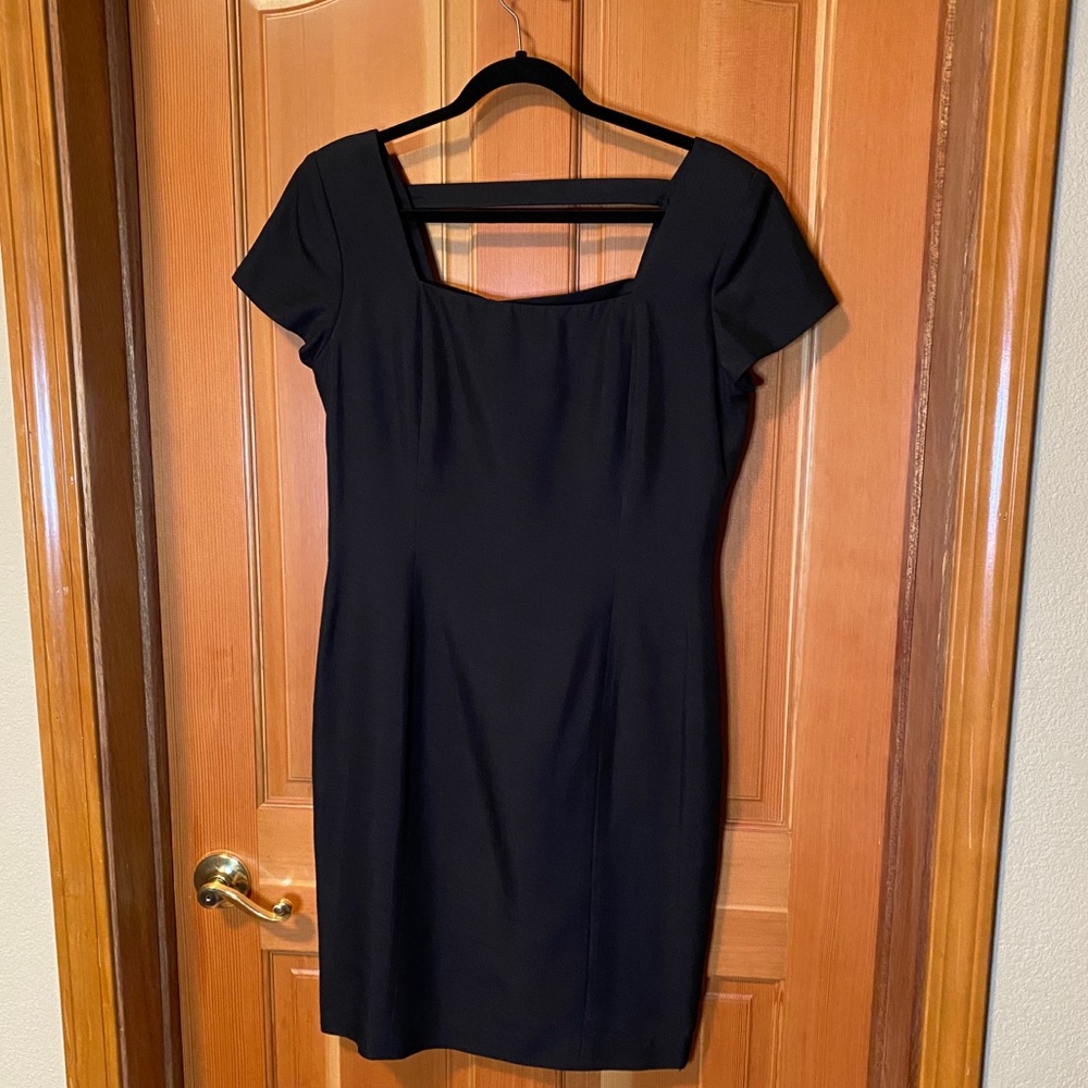 Gillian Silk Cocktail Sheath Dress LBD